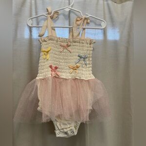 Wild Wawa Tutu Romper with Bows